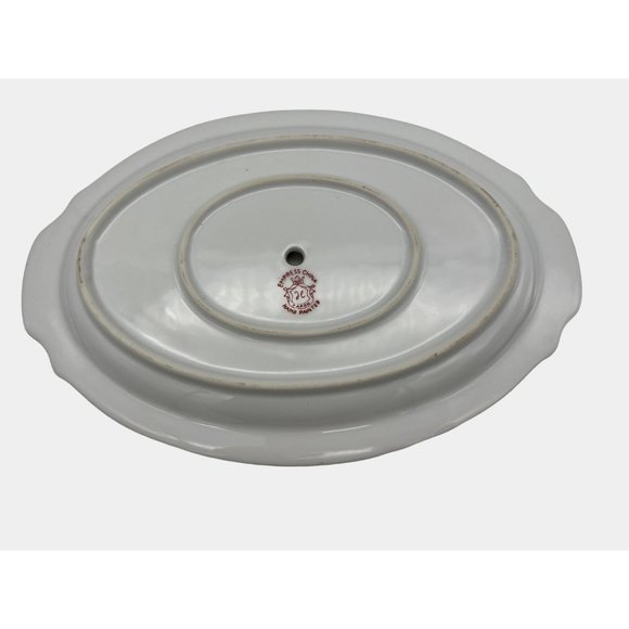 Empress China EMP47 Gravy Boat w/ Underplate Japan Hand Painted Floral Pattern - Picture 4 of 6